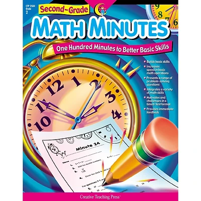 Creative Teaching Press® Math Minutes Workbook