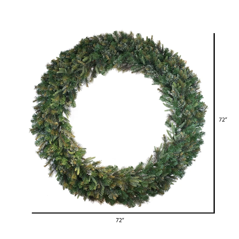 72" Cashmere Christmas Wreath