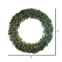 72" Cashmere Christmas Wreath