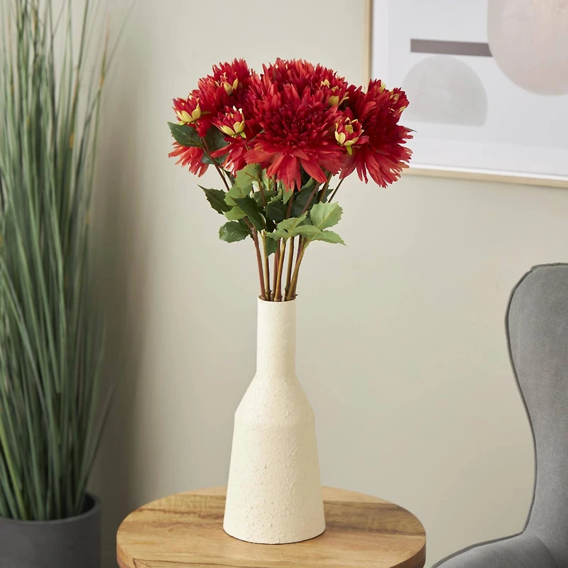 31" Red Dahlia Artificial Flower Stem, 8ct.