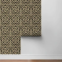 Surface Style Latticework Peel & Stick Wallpaper