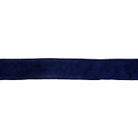 1.5" x 25ft. Navy Velvet Wired Ribbon by Celebrate It®