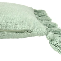 Hello Honey® Cotton Slub Lumbar Pillow with Tassels