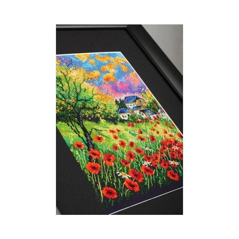 RTO Run Away Poppies Cross Stitch Kit