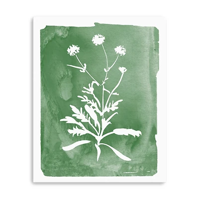 Green Botanical I Canvas Giclee