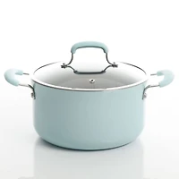 Kenmore® Elite Andover 10-Piece Glacier Blue Nonstick Aluminum Cookware Set
