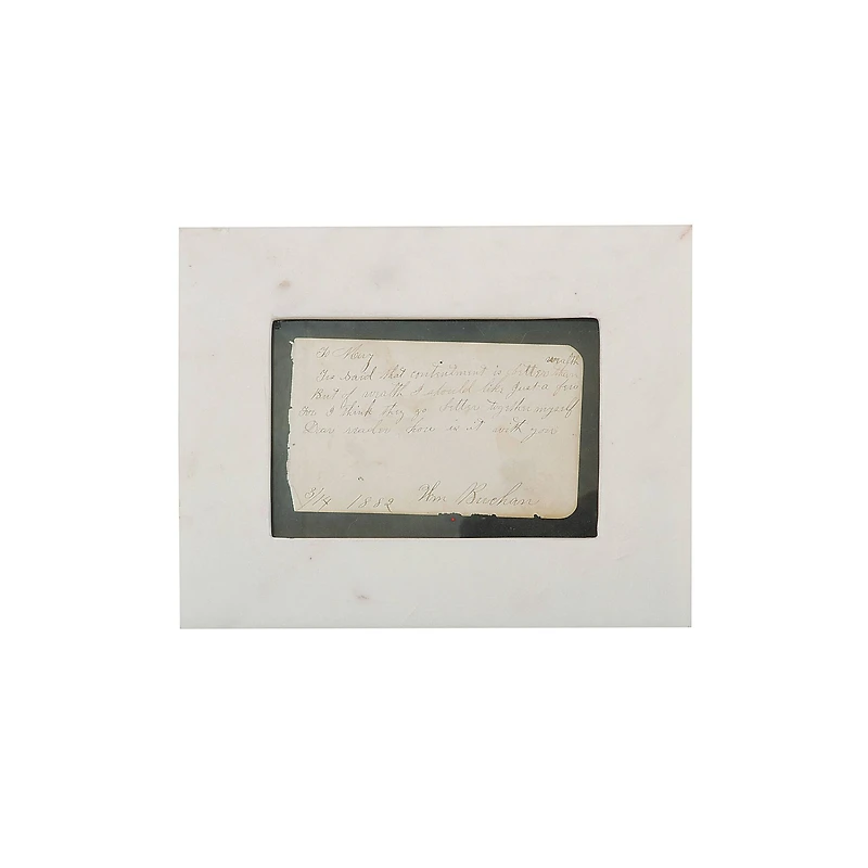 Hello Honey® Turn of the Century White Marble 4" x 6" Tabletop Frame