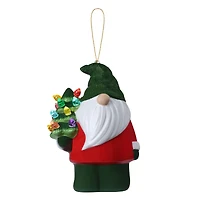 Nostalgic Ceramic LED Gnome Ornament