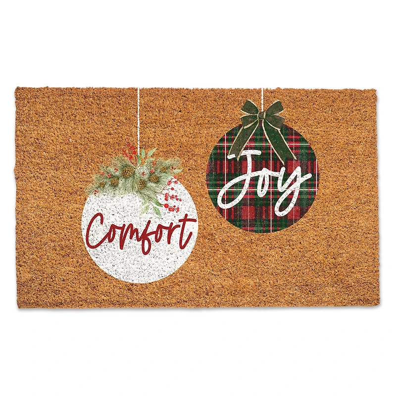 Comfort & Joy Ornaments Doormat