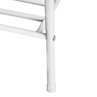 Honey Can Do Matte White Freestanding Closet