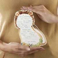 Safari Baby Advice Card & Baby Shower Game Set