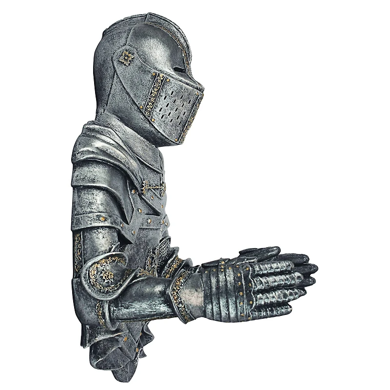 13" A Knight to Remember Gothic Bath Tissue Holder