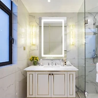 Head West LED Vanity Touch Sensor Wall Mirror