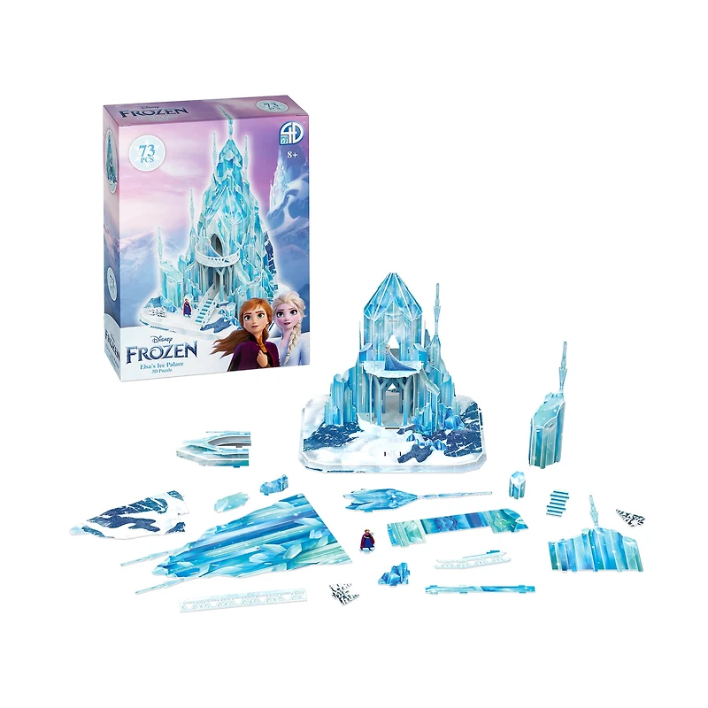 Disney Frozen - Elsa's Ice Palace 3D Puzzle: 73 Pcs