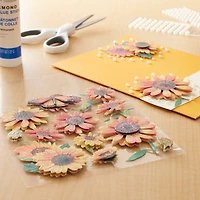 12 Pack: Dimensional Sunflower Stickers by Recollections™ Signature™