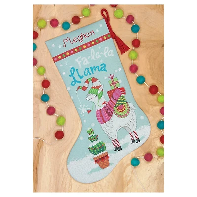 Dimensions® Counted Cross Stitch Kit, Llama Stocking