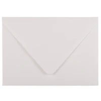 JAM Paper White A7 Invitation Envelopes with Euro Flap, 50ct.