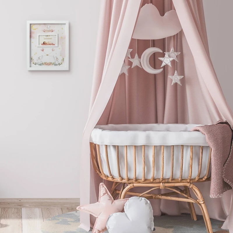 Kate Aspen® Pink Elephant Baby Shower Guest Book Alternative