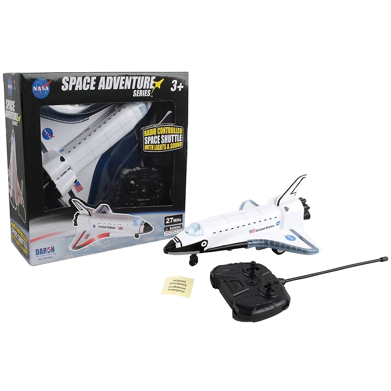 Daron® NASA Space Adventure Space Series™ Shuttle Remote Control Playset with Lights and Sound