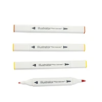 Spectrum Noir™ Illustrator Fiery Dual-Tip Brush Markers