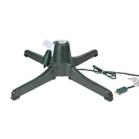 19" Green 360 Degree Rotating Tree Stand for 7.5ft. Artificial Trees
