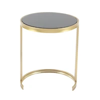 Contemporary Metal Accent Table Set