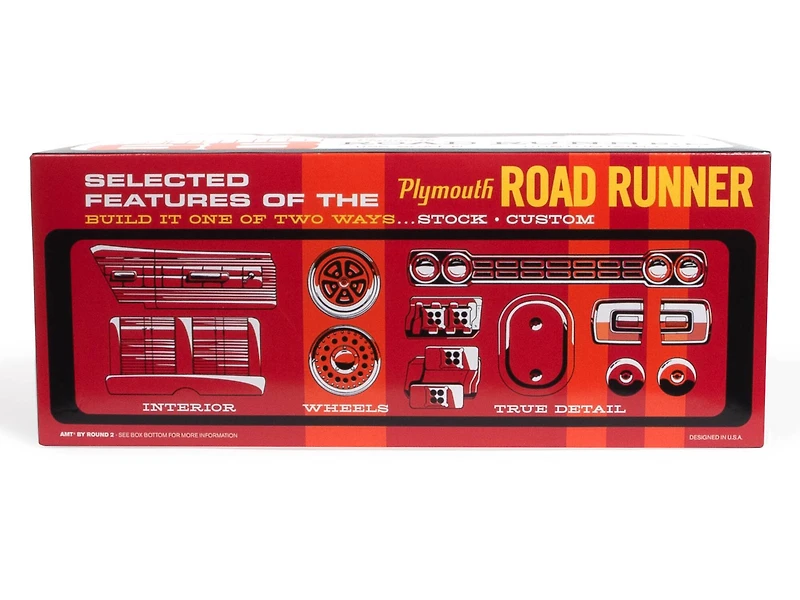 AMT® 1968 Plymouth Road Runner 1:25 Scale Model Kit