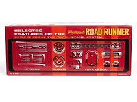 AMT® 1968 Plymouth Road Runner 1:25 Scale Model Kit
