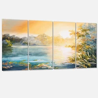 Designart - Sunset on the Lake