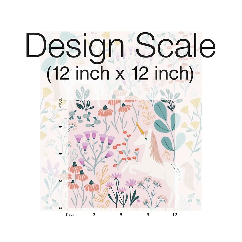 RoomMates Unicorn Paradise Peel & Stick Wallpaper