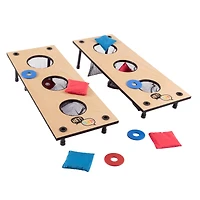 Toy Time 2-in-1 Washer Pitch & Beanbag Toss Set