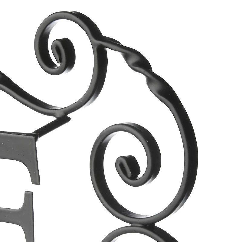 16" Halloween Beware Wreath Hanger