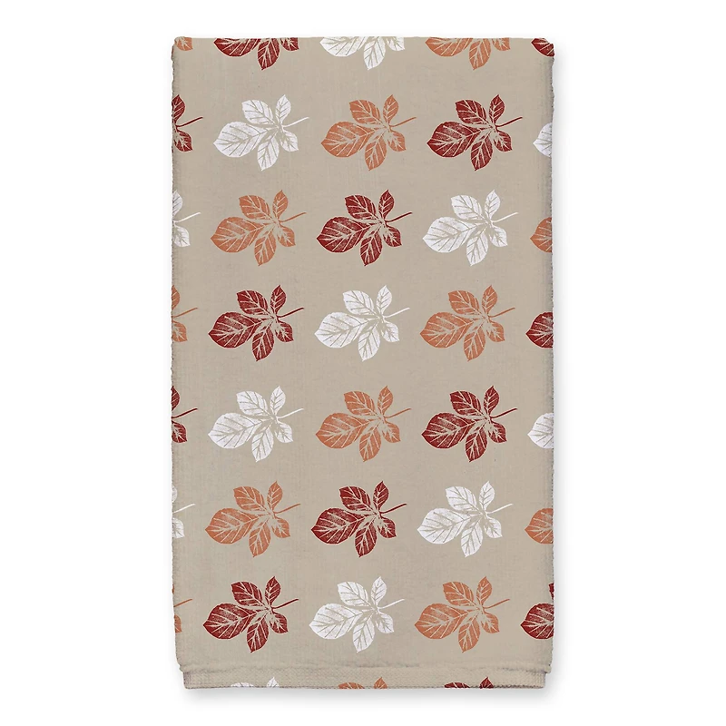 Grateful Thankful Leaf Tea Towel Set