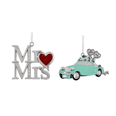 Assorted 3" 2025 Wedding Ornament by Ashland®, 1pc.