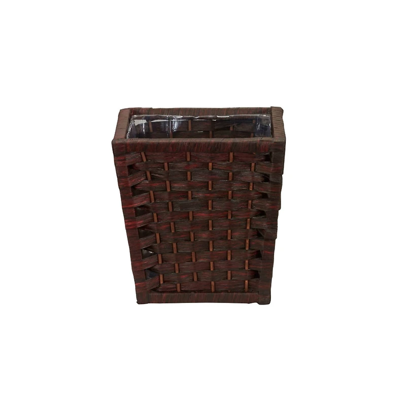 Household Essentials 10" Woven Square Waste Basket