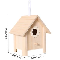 7" Plywood Flower Birdhouse by Make Market®