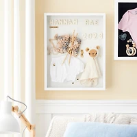 White Flat Shadow Box by Studio Décor® 