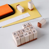 Numbers Wood Stamp Set by Recollections™