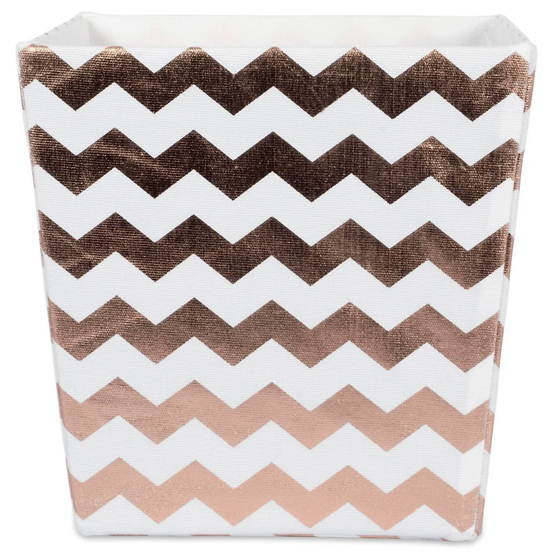 DII® 13" Trapezoid Polyester Chevron Storage Bin