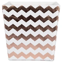 DII® 13" Trapezoid Polyester Chevron Storage Bin