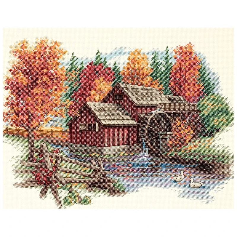Dimensions® Glory of Autumn Counted Cross Stitch Kit