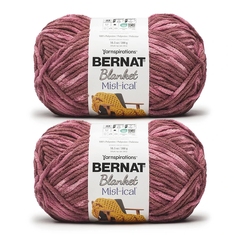 2 Pack Bernat® Blanket Mist-ical™ Yarn