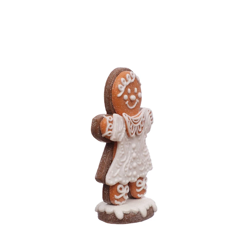 5" Frosted Gingerbread Cookie in Dress Clay Tabletop Décor by Ashland®