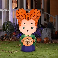 3.5ft. Airblown® Inflatable Hocus Pocus Winifred