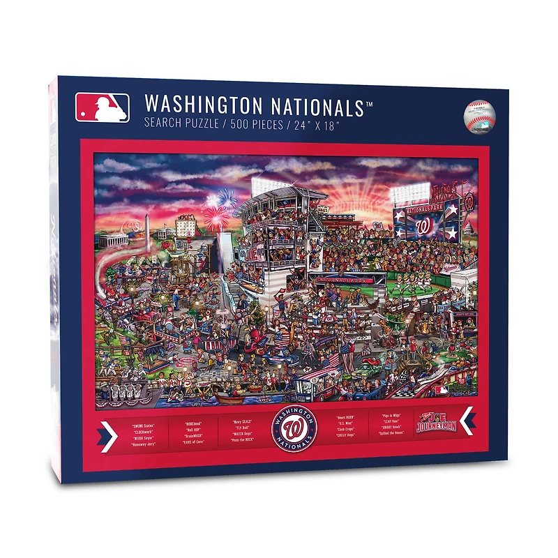 Washington Nationals Joe Journeyman 500 Piece Puzzle