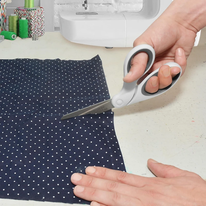 Westcott® 8" Bent & 5" Micro Tip Titanium Scissor Set