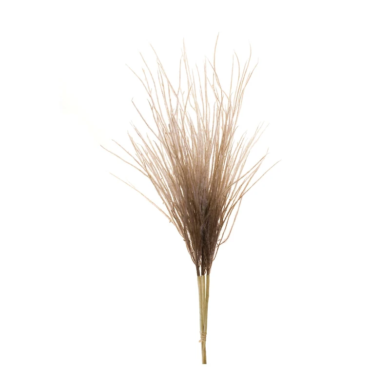 41" Brown Grass Plume Bundles, 2ct.