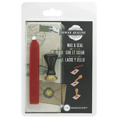 Manuscript Mini Heart Ceramic Wax Sealing Set