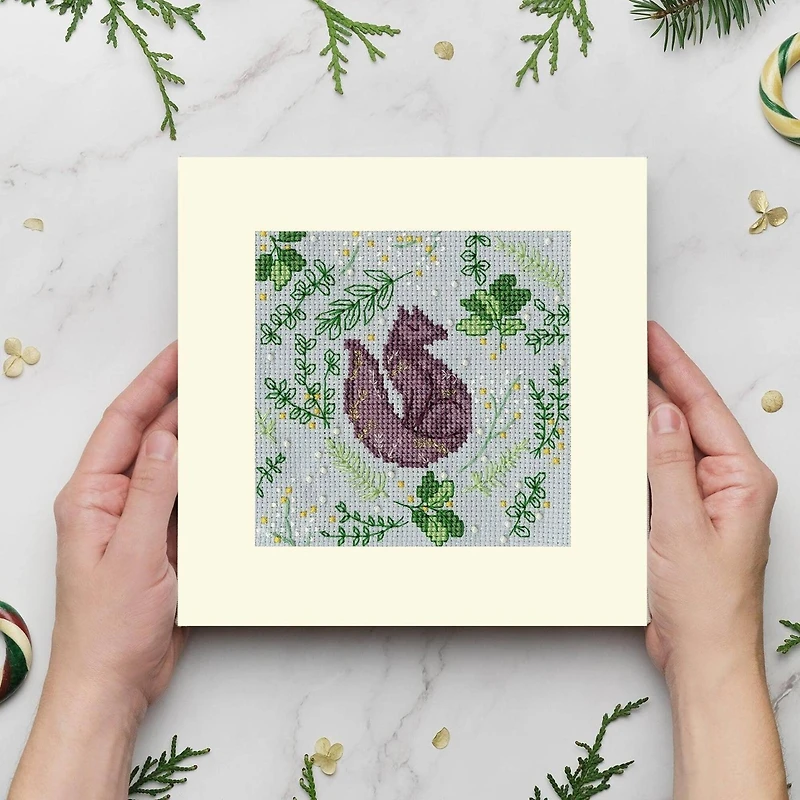 Bothy Threads Scandi Fox Counted Cross Stitch Kit