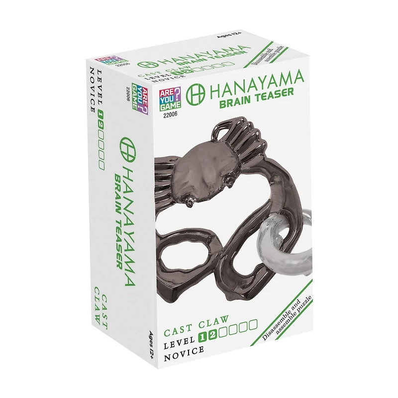 Hanayama Level 2 Cast Claw Puzzle